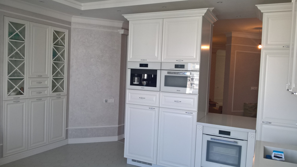 Обложка проекта: Белая классика-массив ясеня