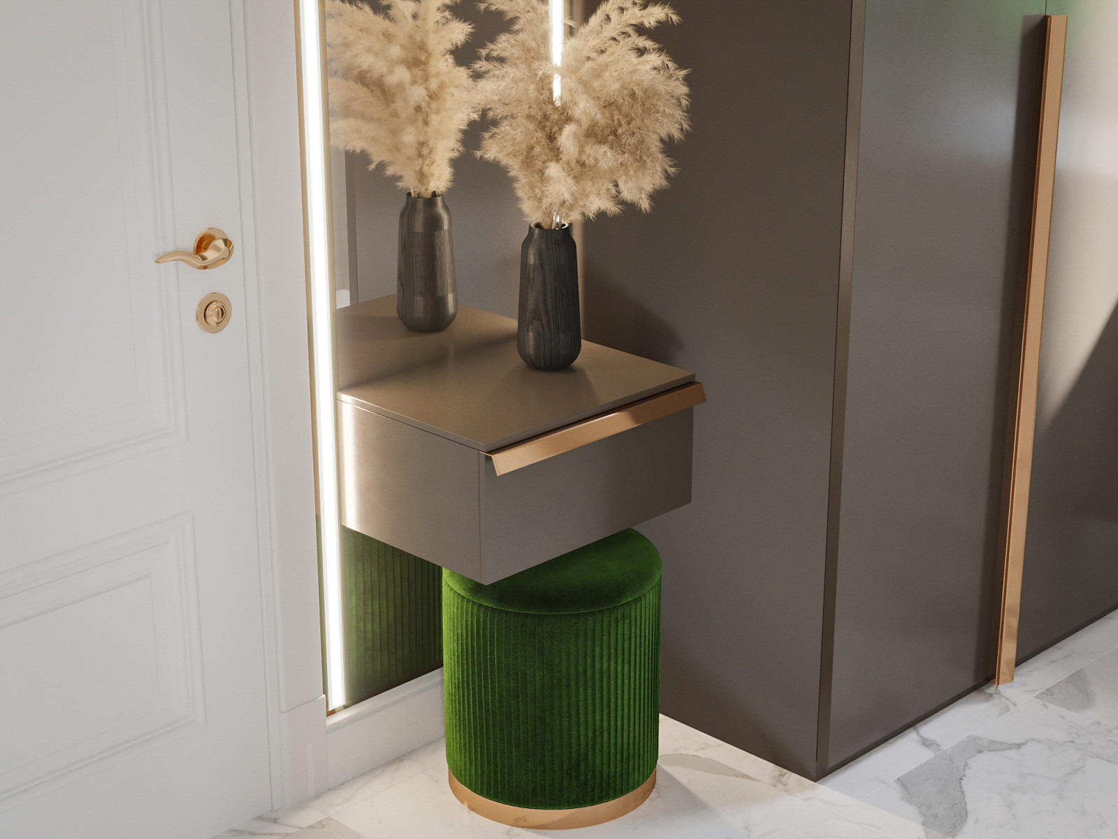 Обложка проекта: Дизайн загородного дома (1 этаж)