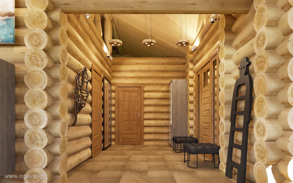 Interier house in Russia