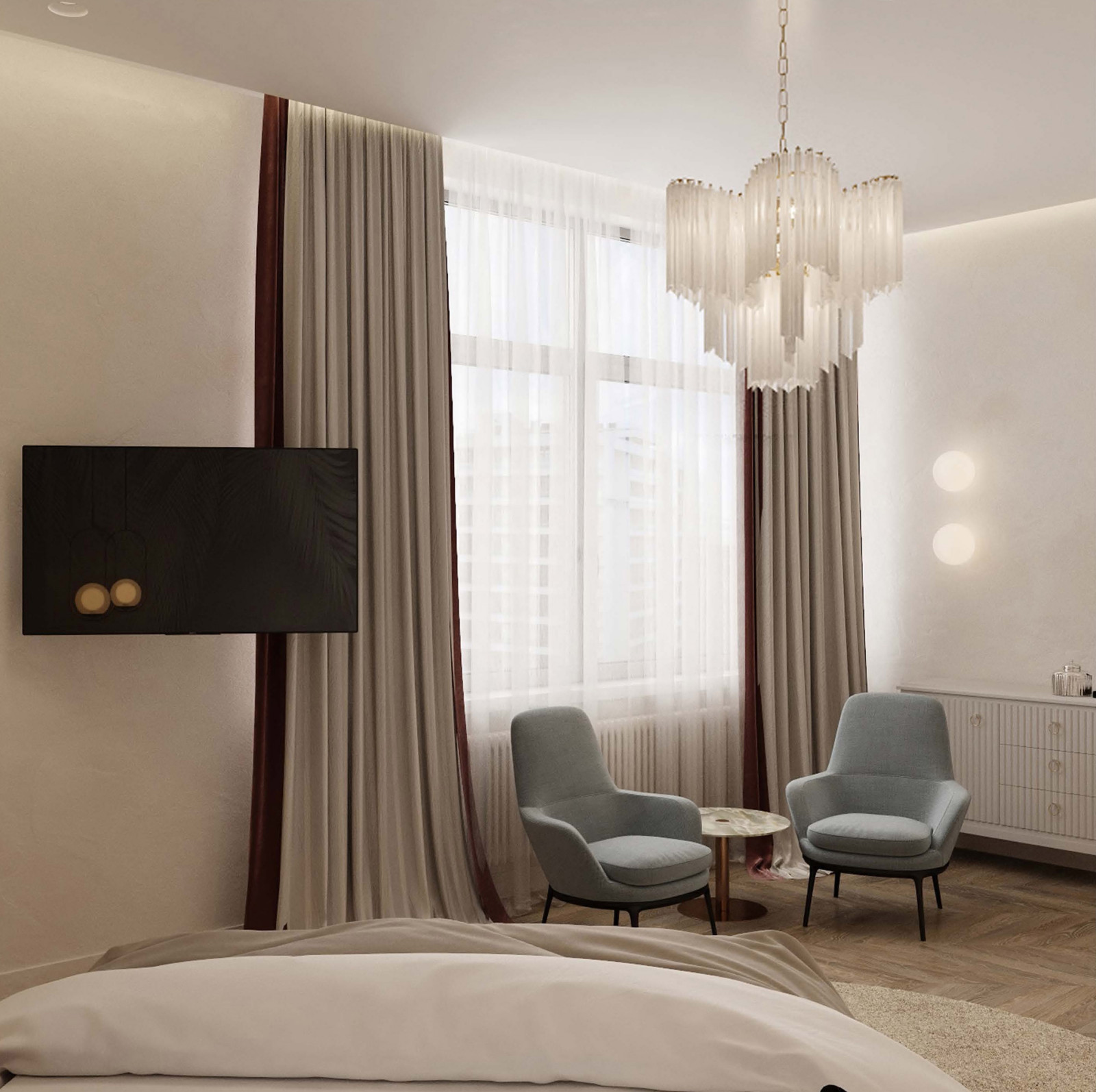 Дизайн-проект трёхкомнатной квартиры