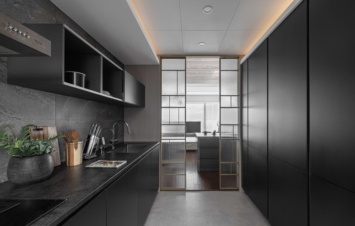 Выразительный интерьер в Премиальной башне ОКО от L DESIGN