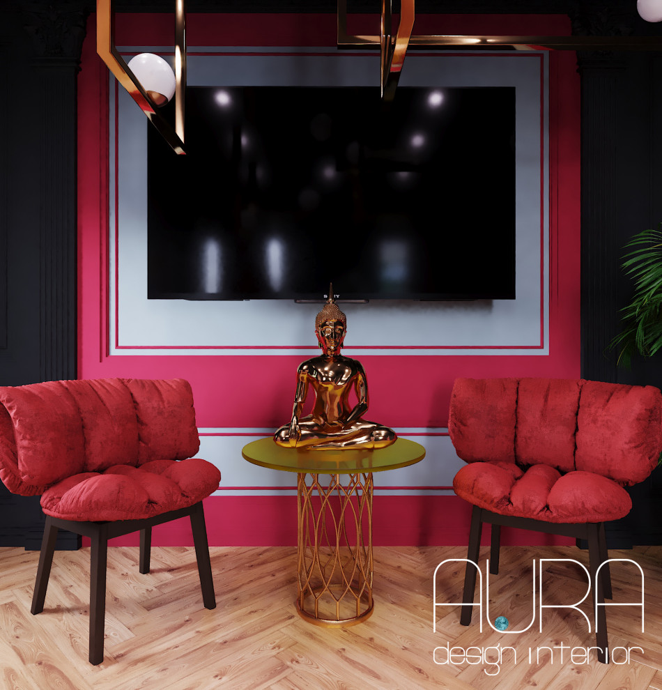 Дизайн столовой в коттедже на Рублево-Успенском шоссе, г. Москва