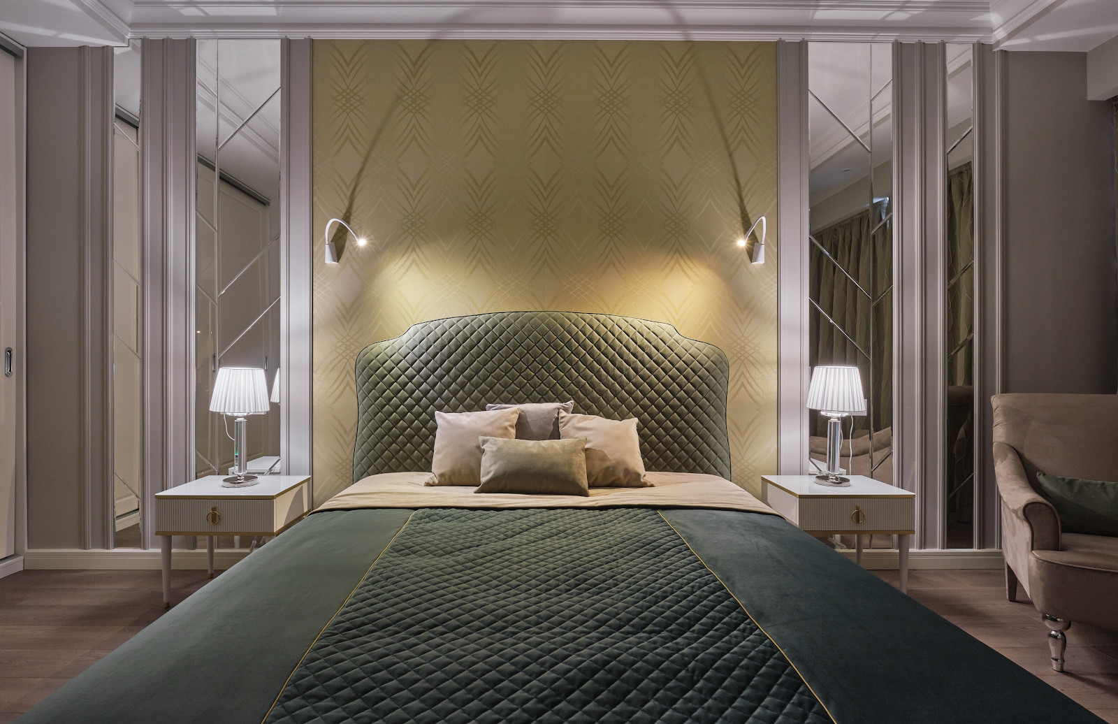 Интерьерная съёмка квартиры в ЖК Триколор (Москва)