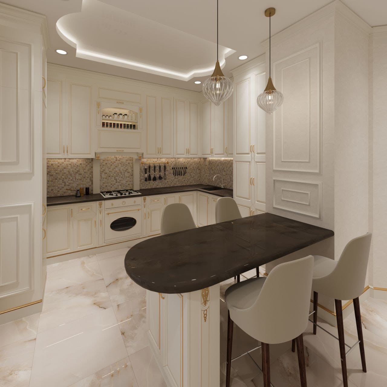 Неоклассика в ЖК Шоколад