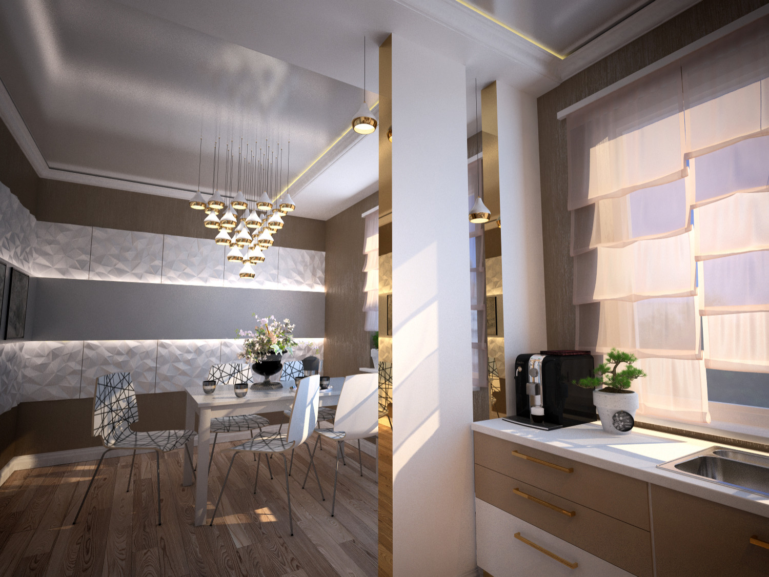 Кухня-столовая