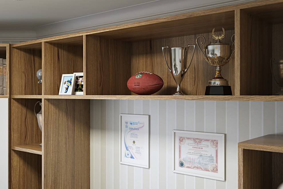 The apartment in a residential complex English Square in Moscow