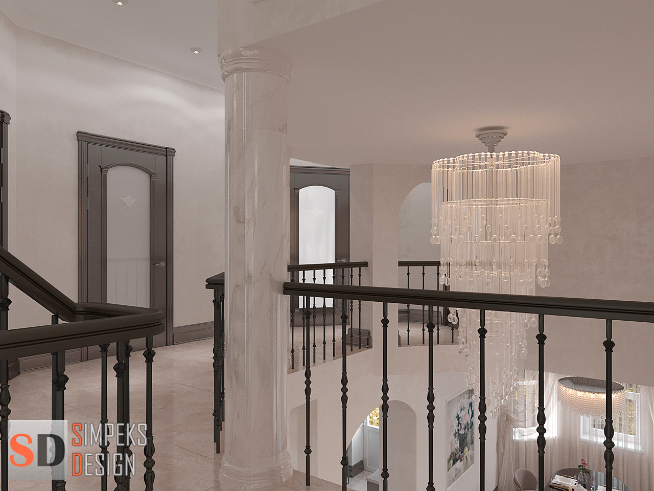 Холл второго этажа