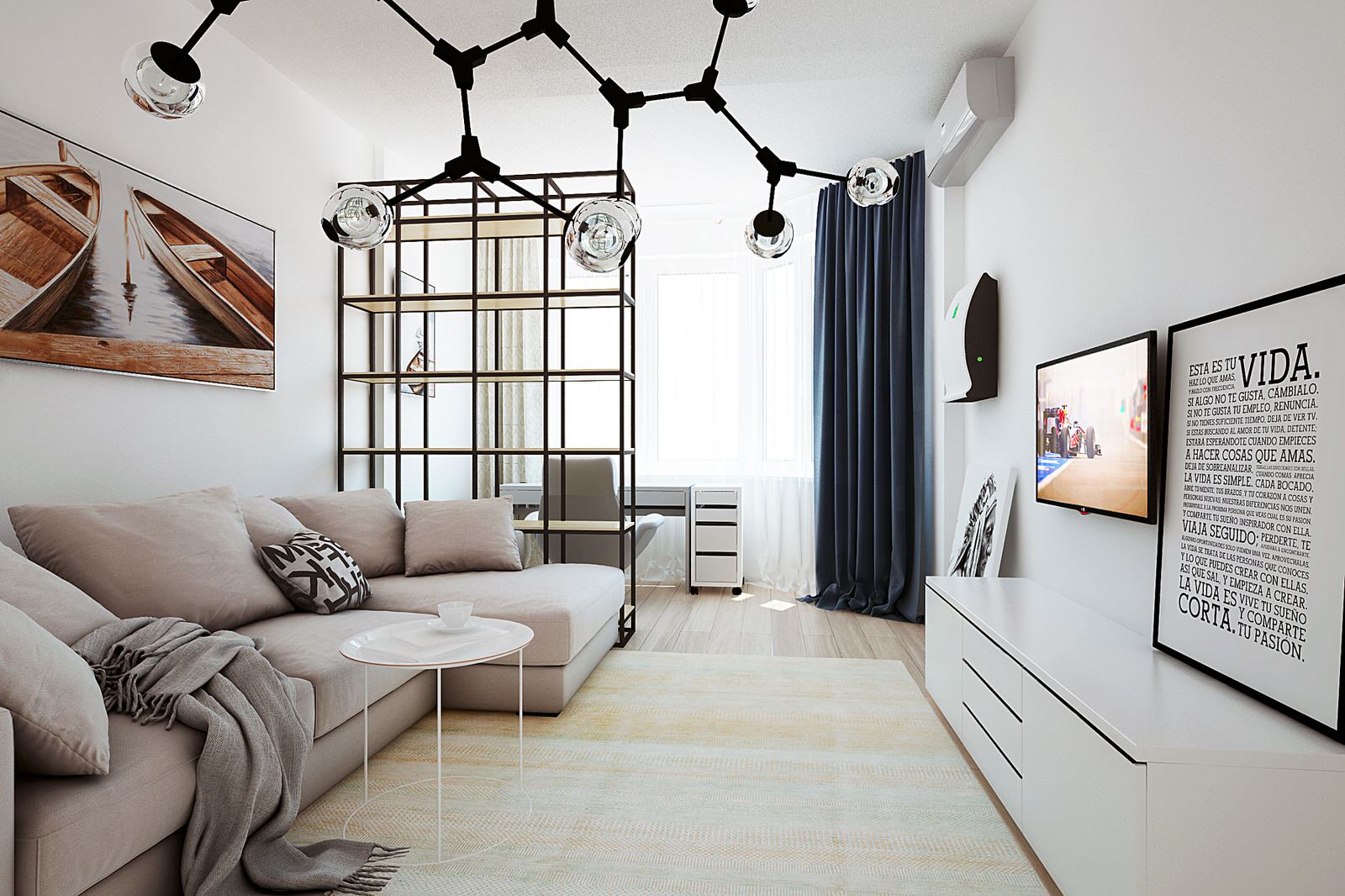 Обложка проекта: Квартира в скандинавском стиле