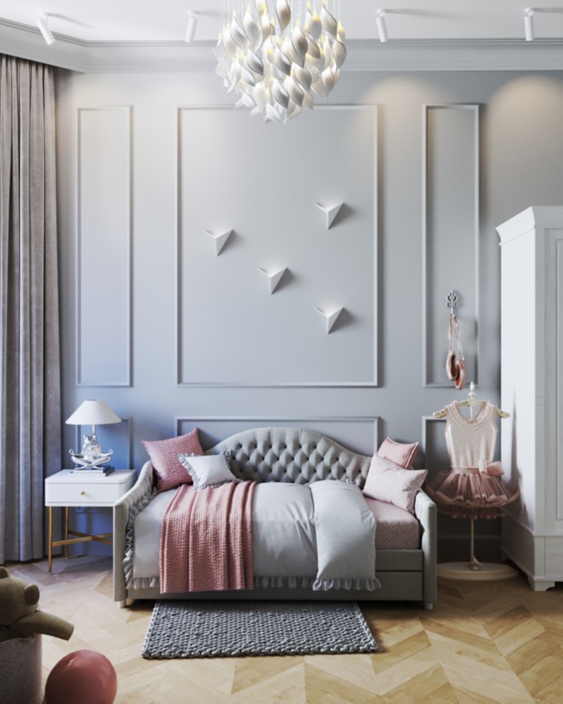 Обложка проекта: Детская для балерины