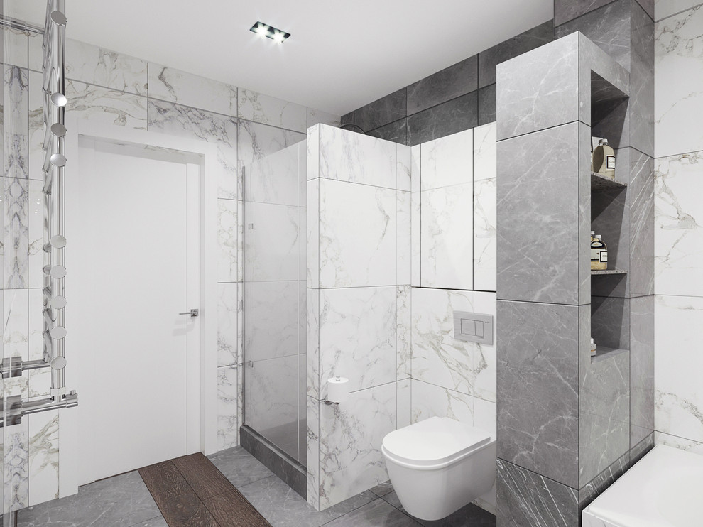 Дизайн-проект современной 3-к квартиры