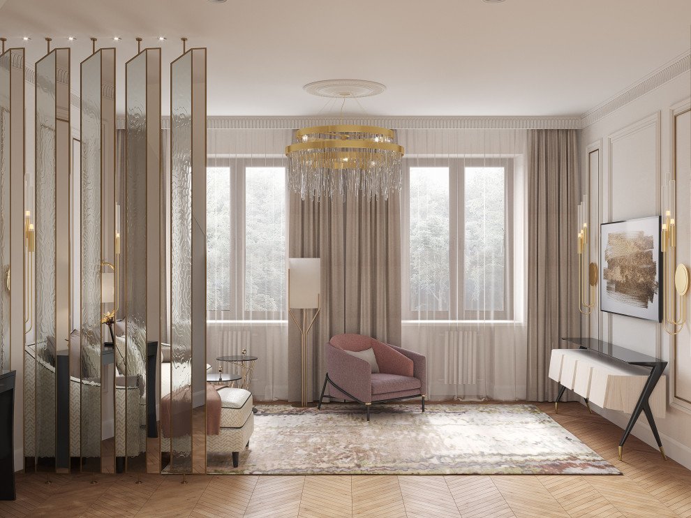 Проект двухуровневой квартиры на ул.Тверская