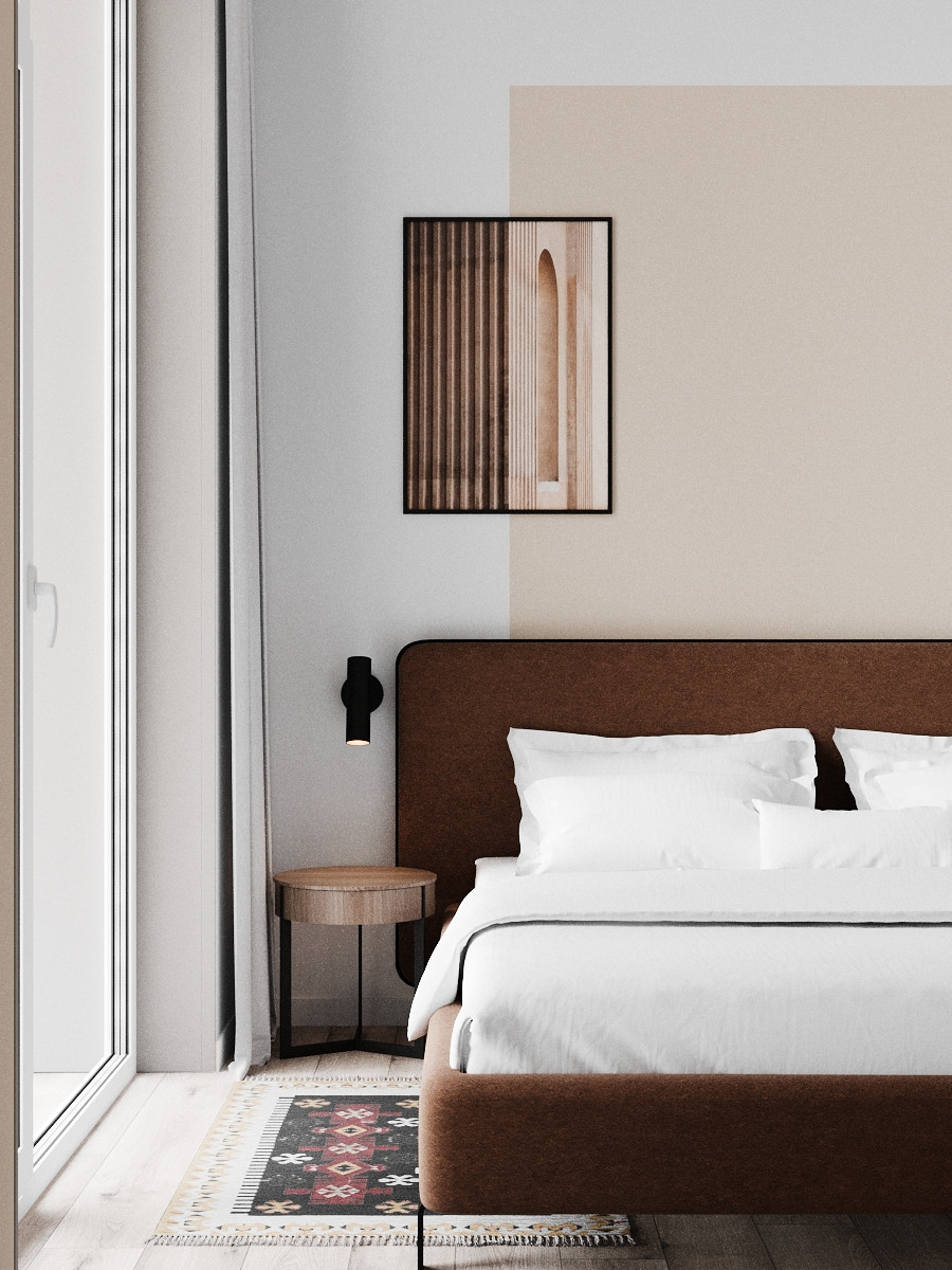 Обложка проекта: Квартал «На Декабристов», спальня