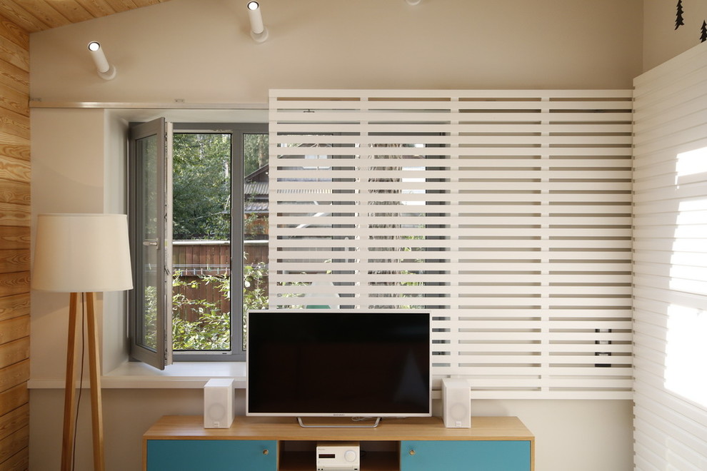 Обложка проекта: Накладные светильники Acara M White в интерьере частного дома