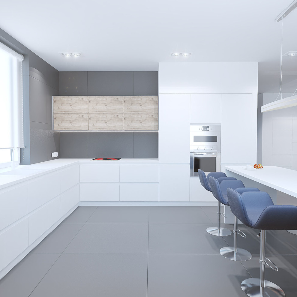 Интерьер загородного дома 209 м.кв