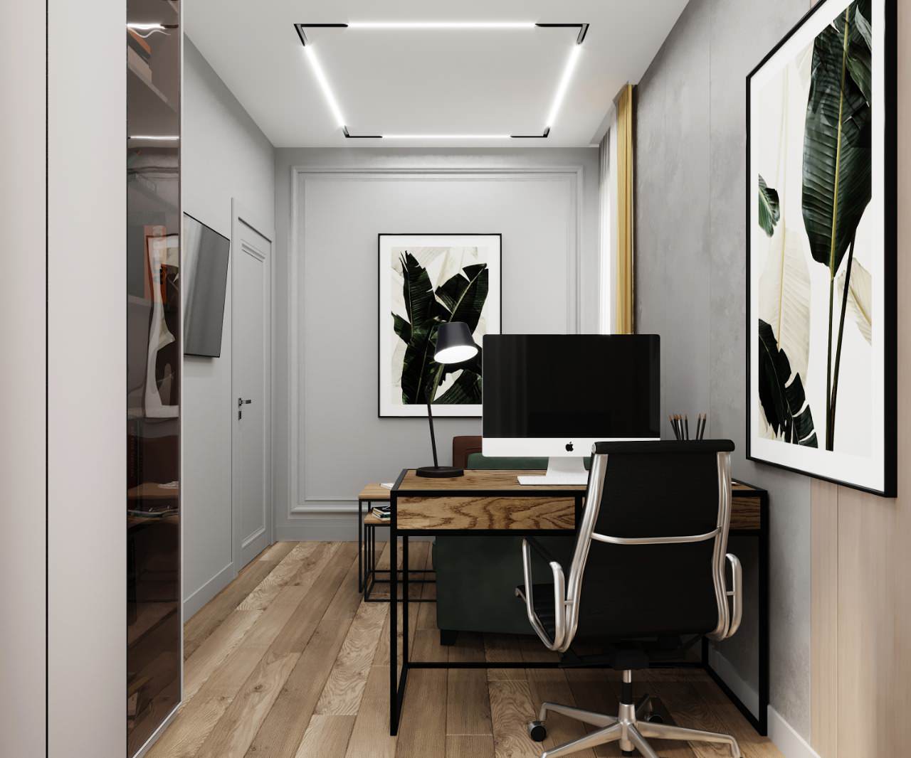 Интерьер дуплекса в КП Федоскино