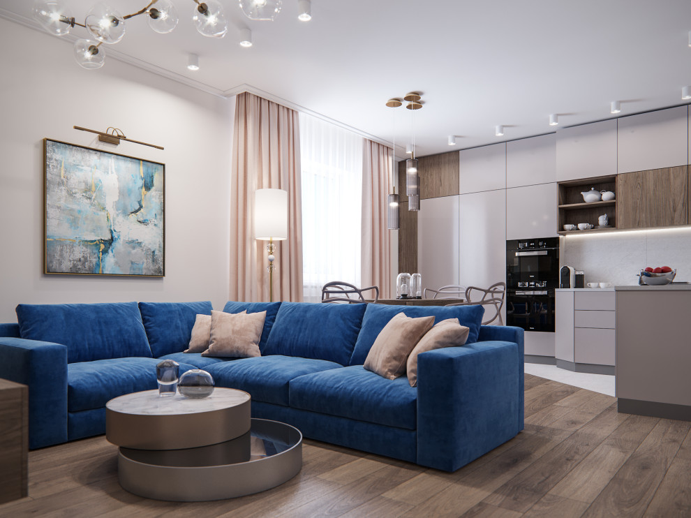 Уютная квартира в современном стиле для семьи с детьми