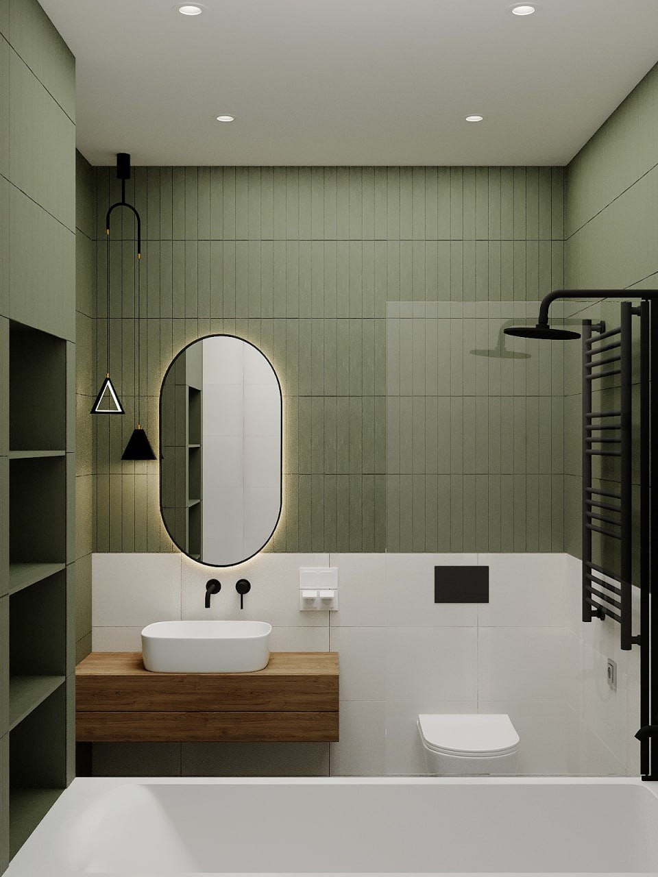 Интерьер квартиры (140 м2) в скандинавском стиле