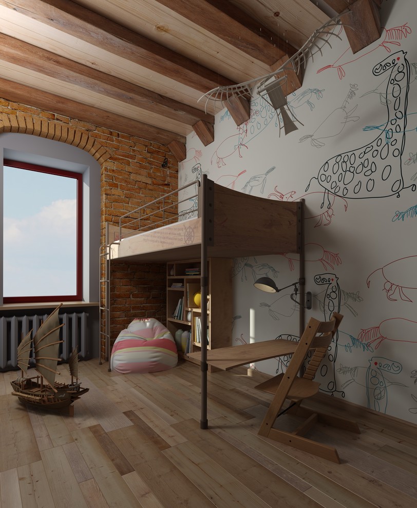 Обложка проекта: Детские обои по рисункам животных.