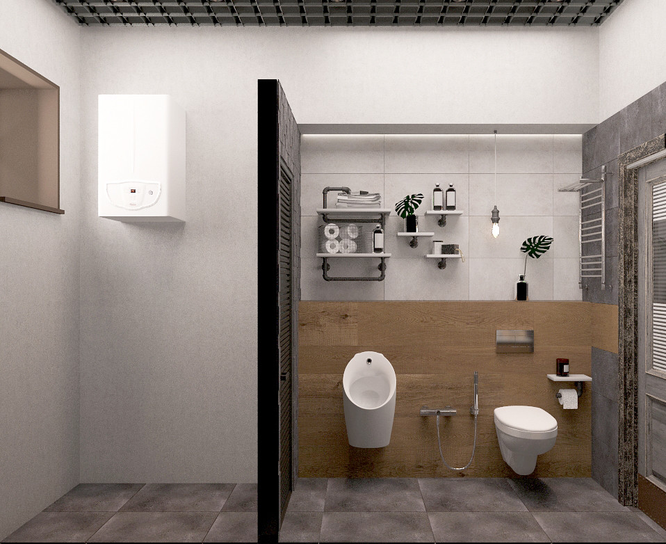 Коттедж в стиле Loft