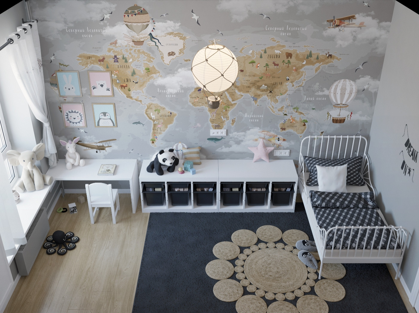 Обложка проекта: Дизайн детской Санкт-Петербург