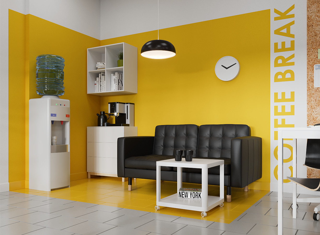 Обложка проекта: Интерьер комнаты приемки клиентов