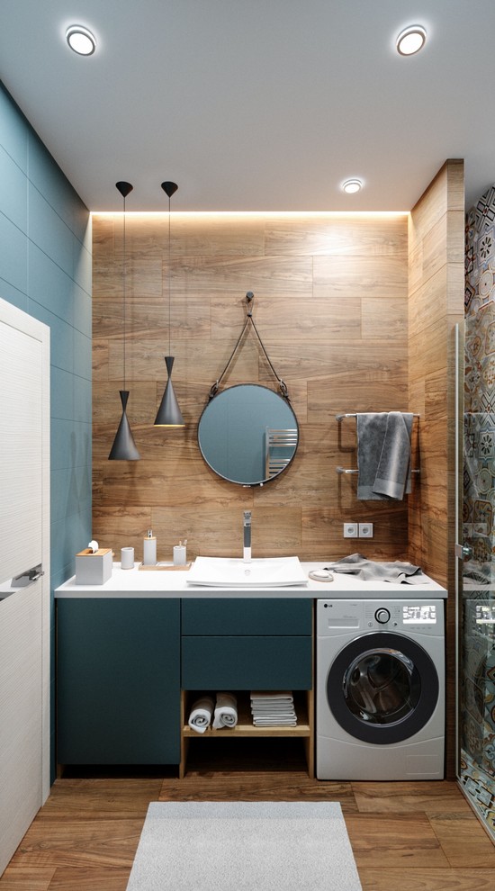 Дизайн интерьера санузлов для квартиры по ул.Садовая