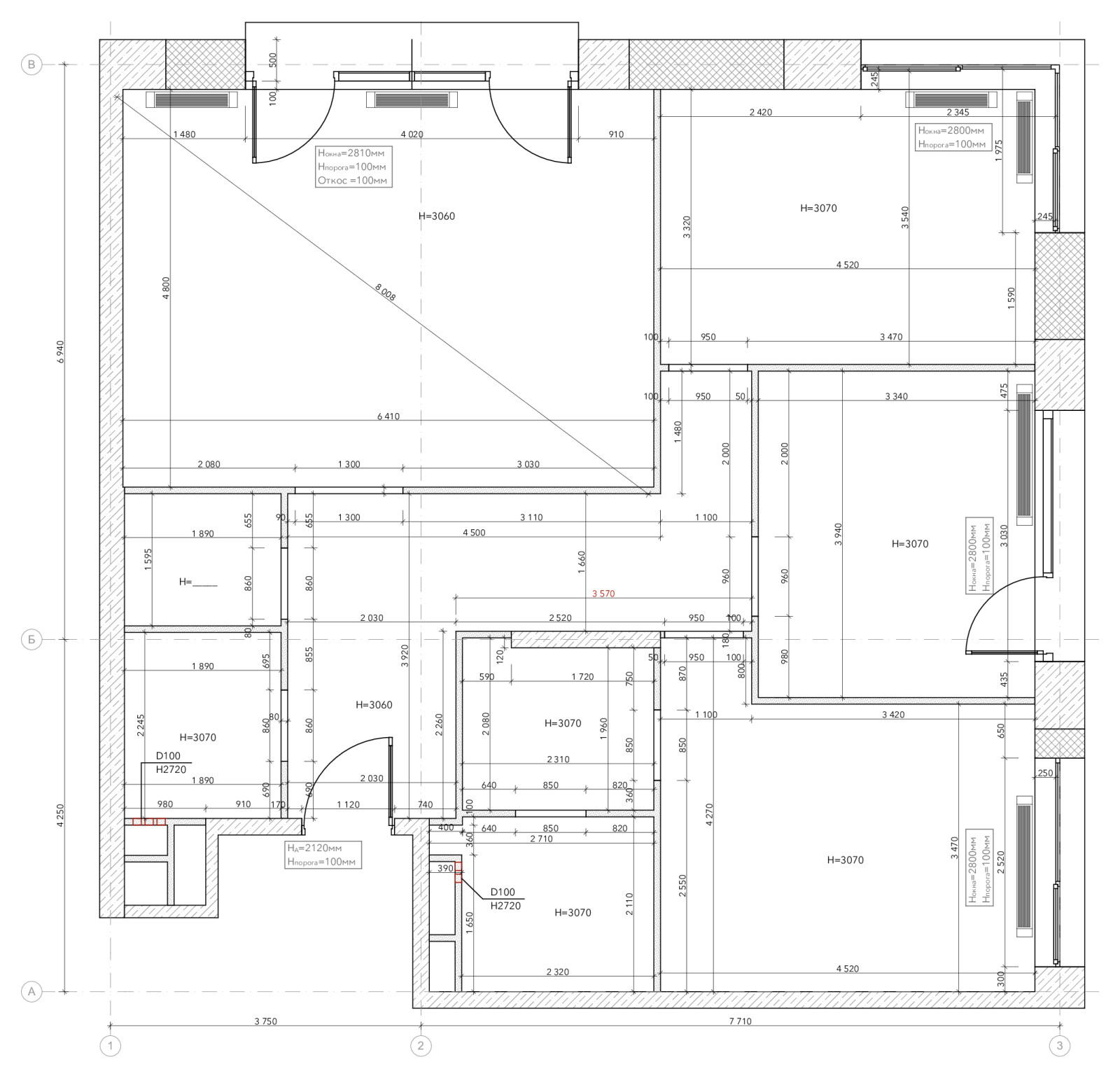 Планировочные решения до