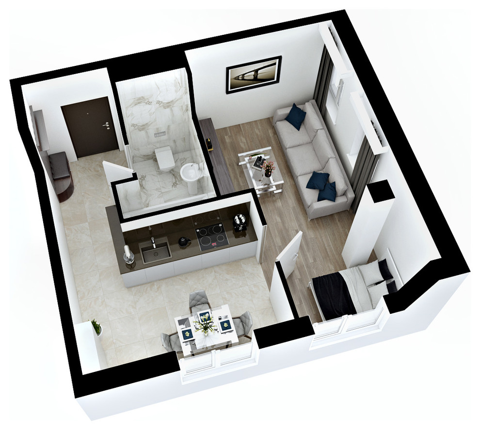 3D-планировки студии "Уютная Квартира"