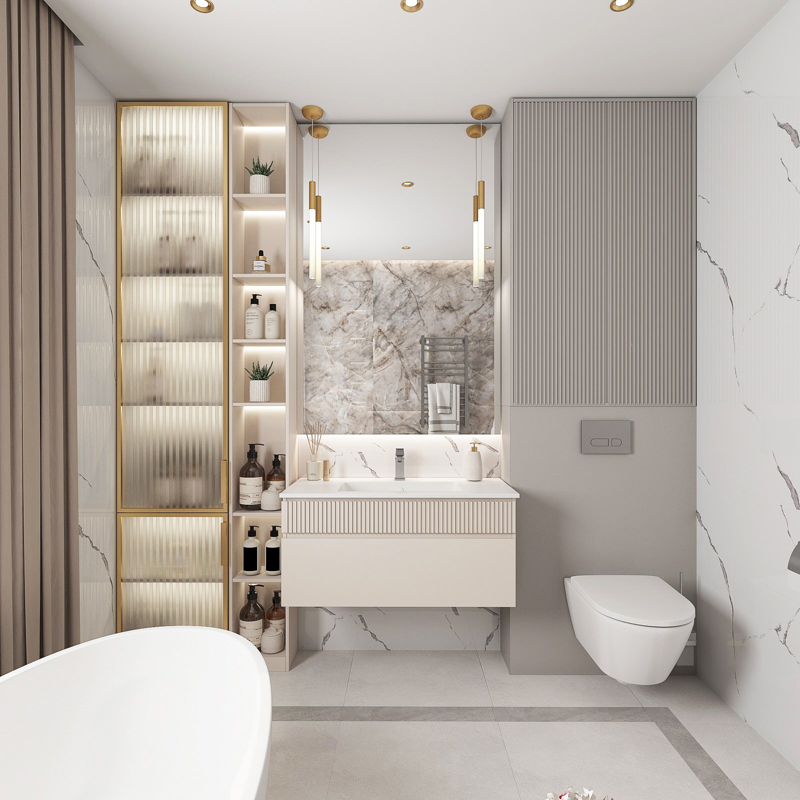 Проект в коттеджном посёлке Каменки