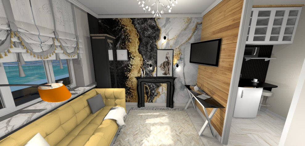 Дизайн маленькой однушки