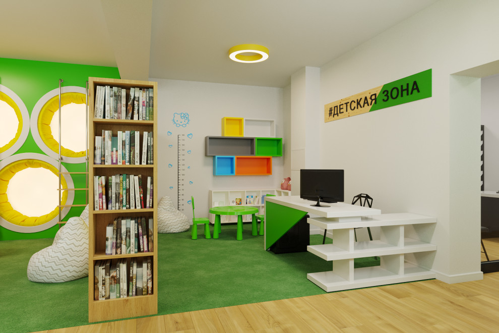 Дизайн-проект Модельной библиотеки в г.Улан-Удэ (Республика Бурятия)