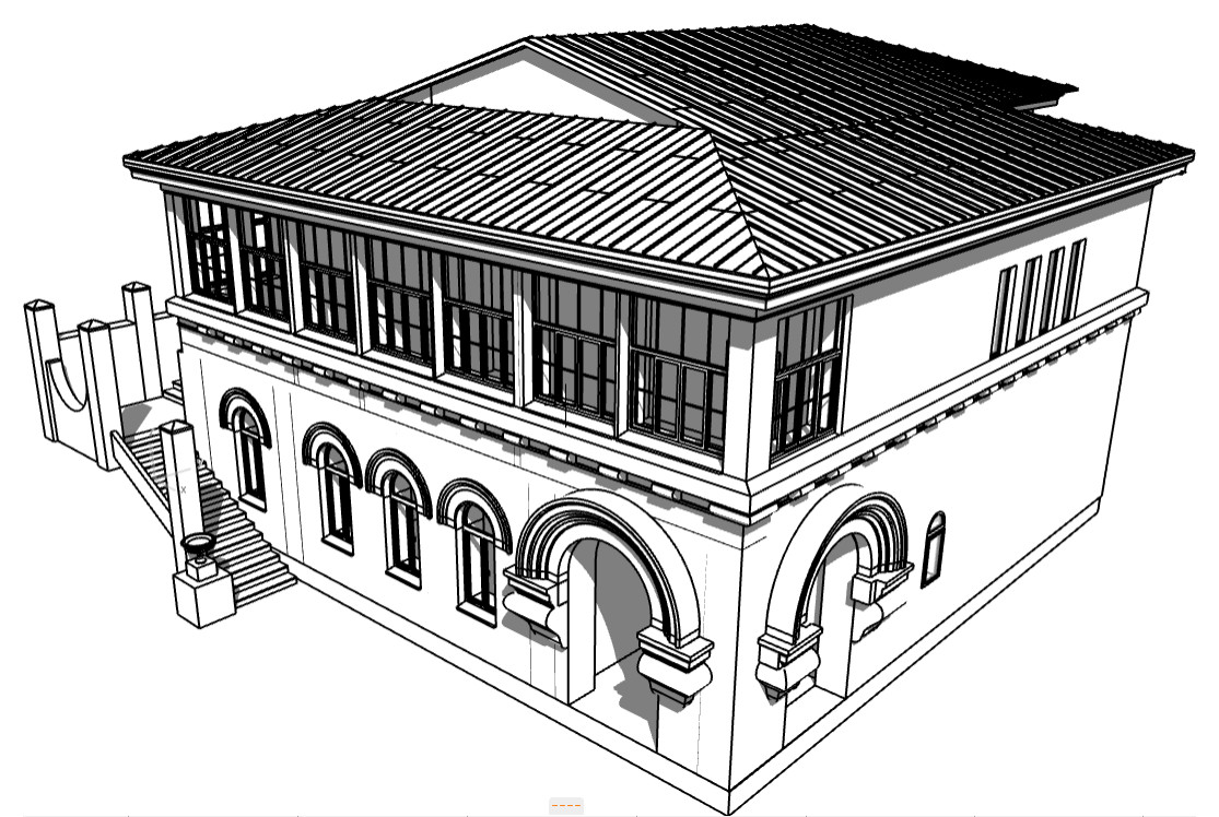 Эскизный проект развития санатория "Кудепста"