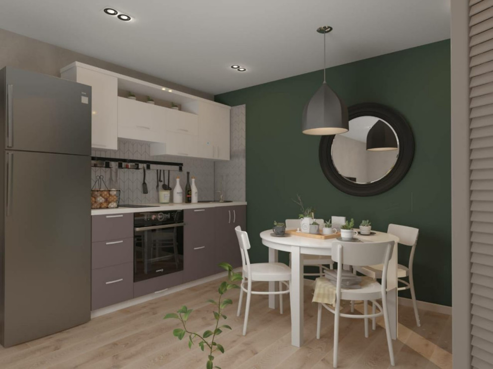 Обложка проекта: Небольшой домик в пригороде.