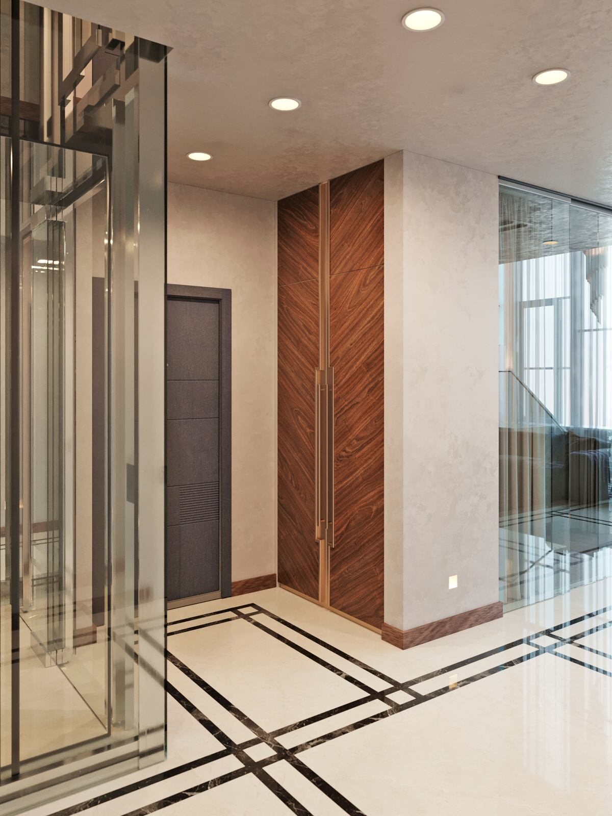 Частный интерьер на Песочной набережной