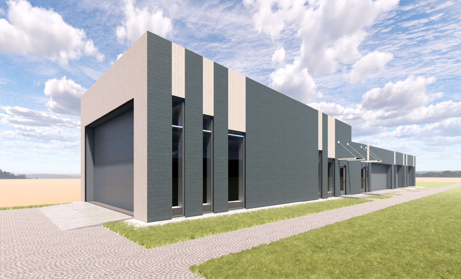 Обложка проекта: Гараж для личного автотранспорта и вертолетов