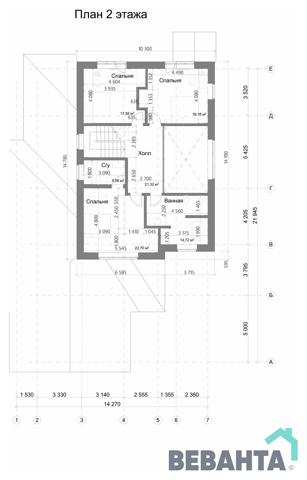 Коттедж по проекту "Фаворит"