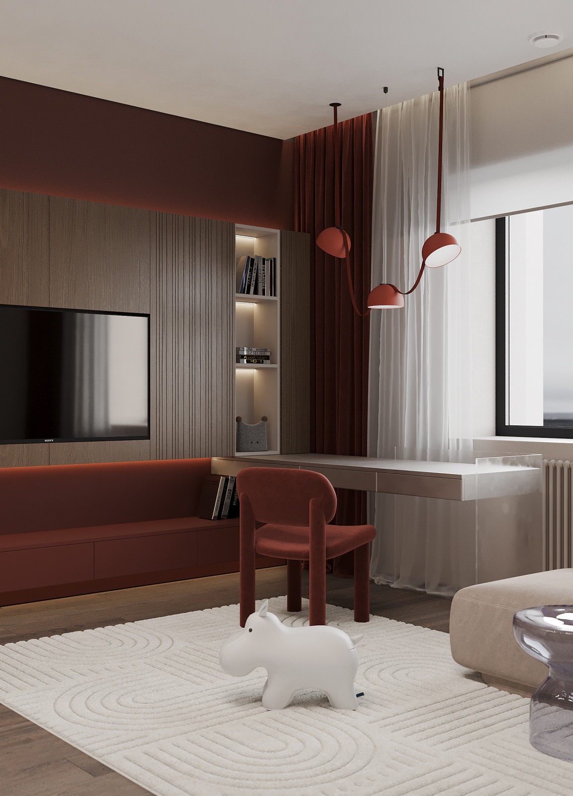 интерьерквартиры, Самара, Шмидта, 160м2