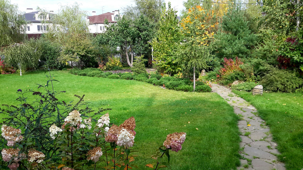 Сад на краю деревни.