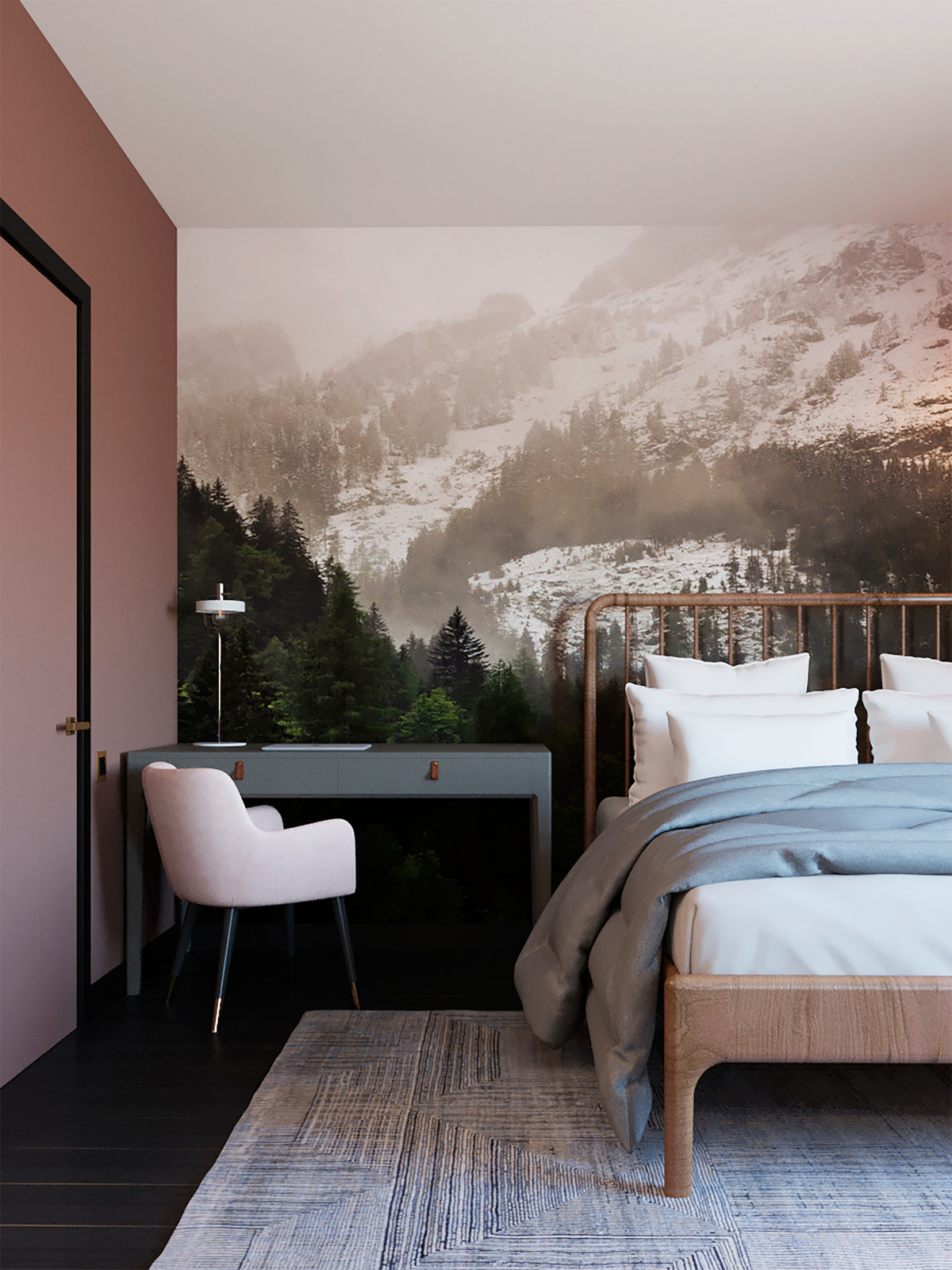 Квартира-студия для молодой девушки