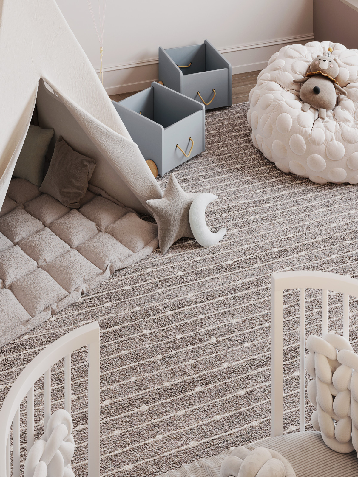 Обложка проекта: Нежная детская комната