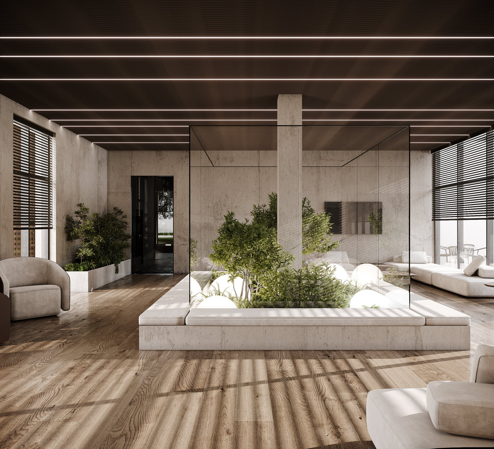 A Piece of Nature in Interior