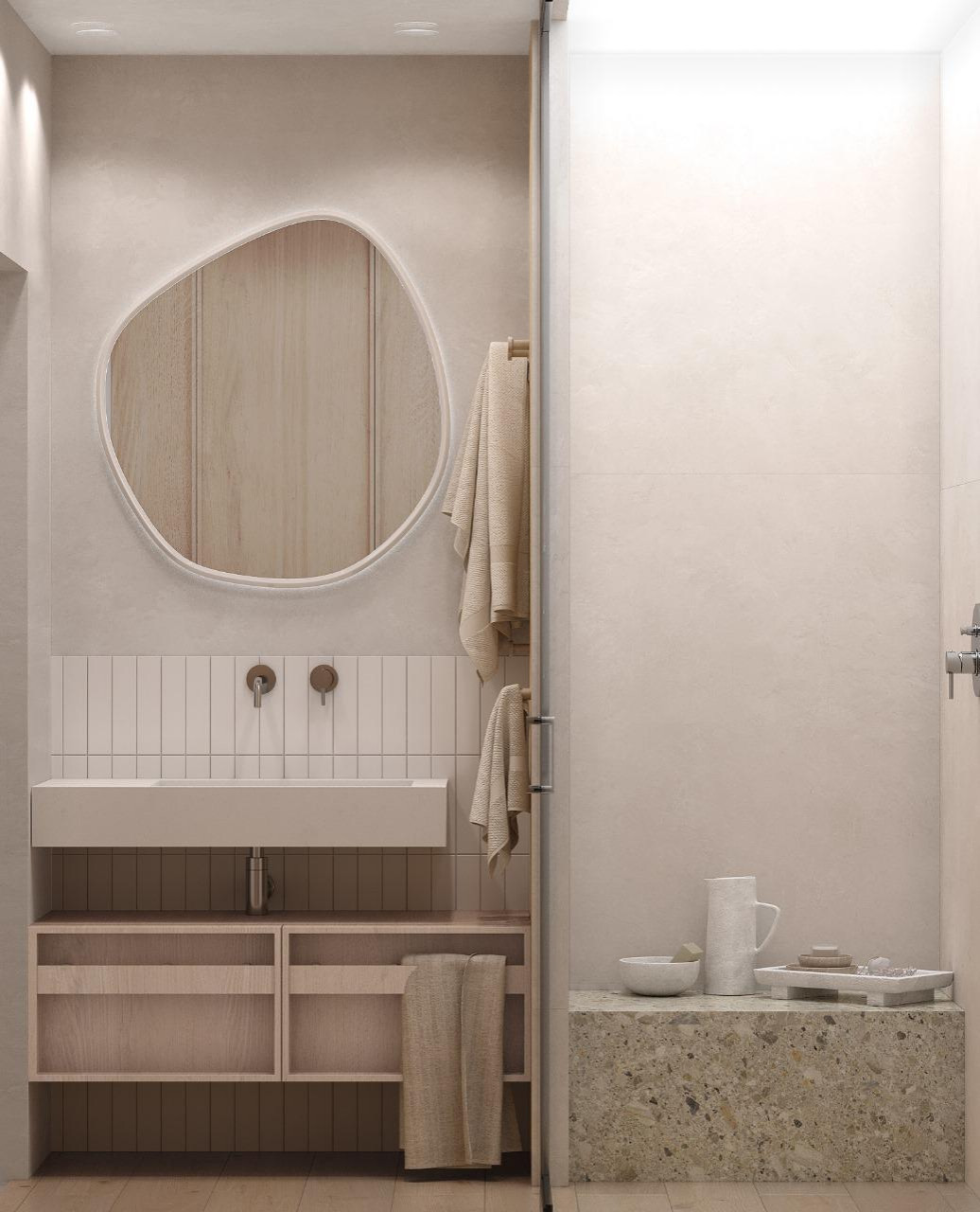 Коттедж в Краснодаре в светлых тонах