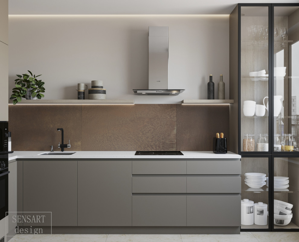 Обложка проекта: ЖК Октябрьское Поле - 87 м.кв.