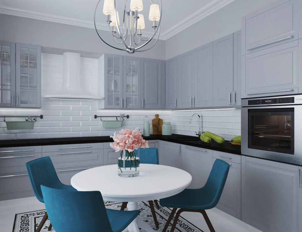 Американская классика и оттенки голубого