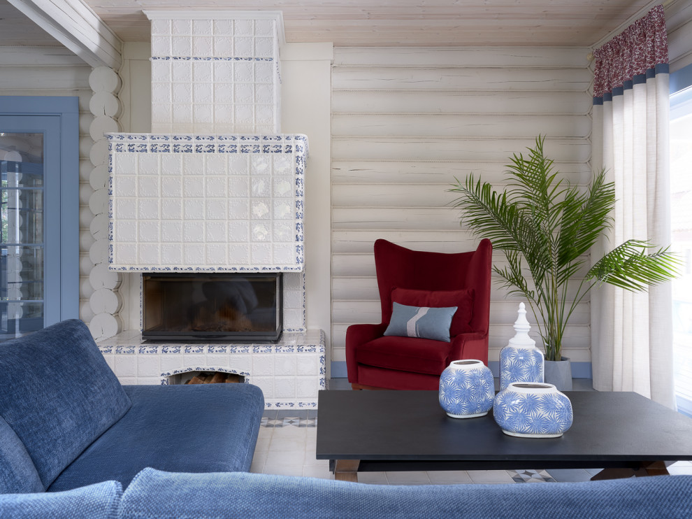 Стилизация дома в КП "Заповедный бор"