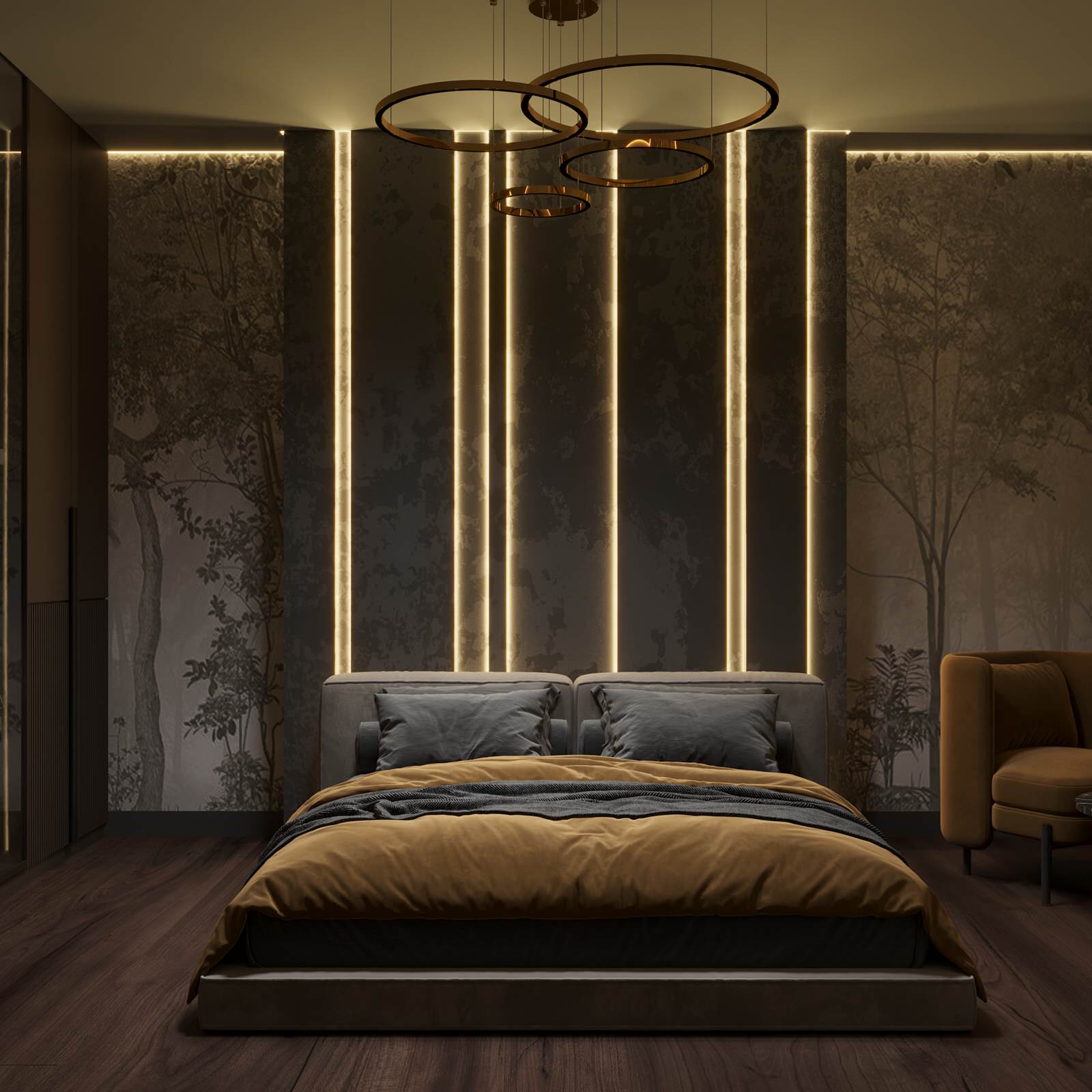 Дизайн-проект двухуровневой квартиры в стилистике звездных войн