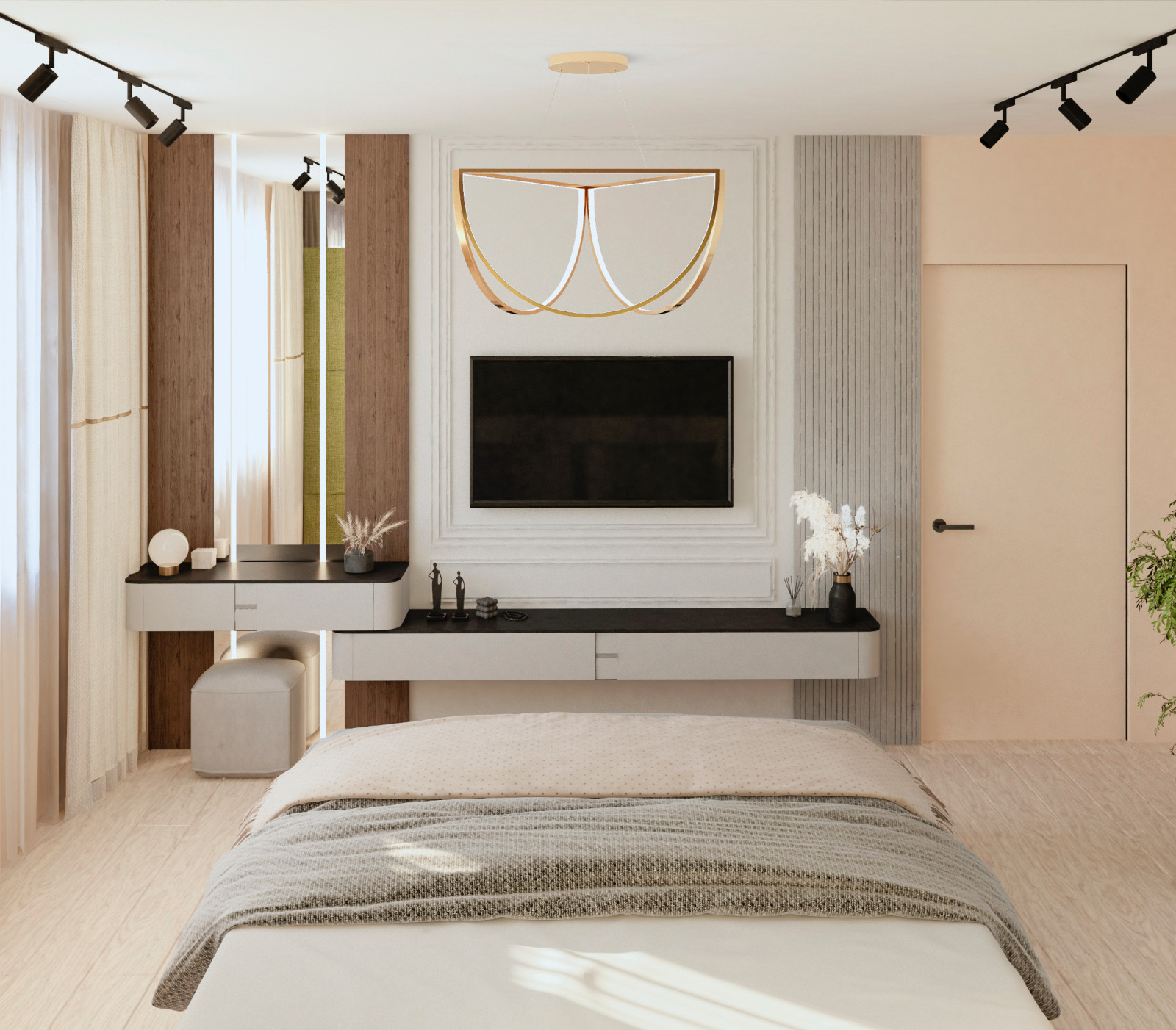 Загородный дом в светлых тонах