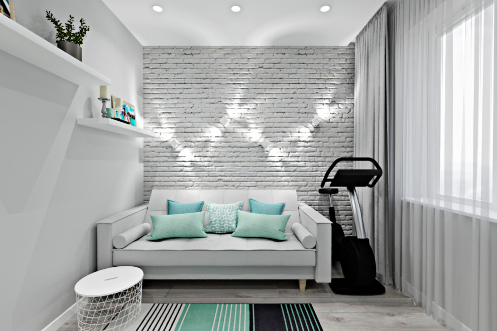 Концепция одноэтажного дома для семейной пары