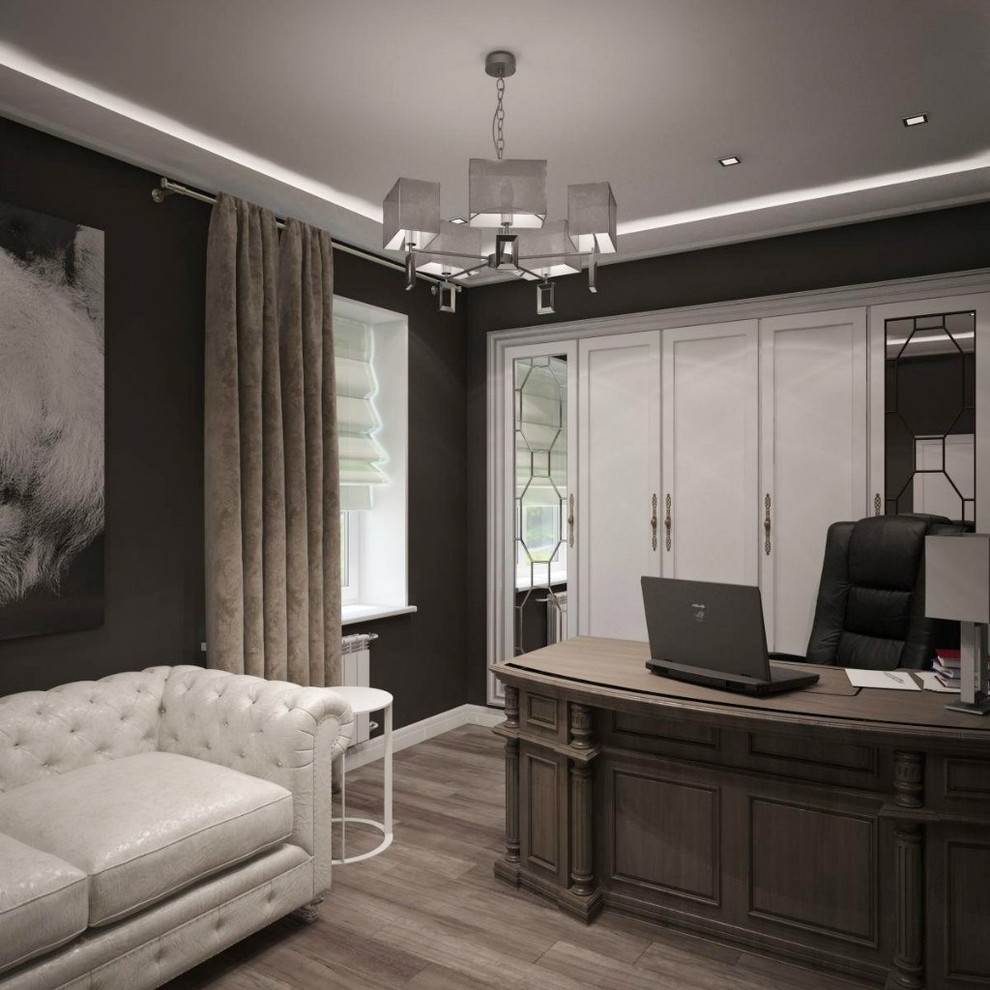 Микс стилей в частном доме