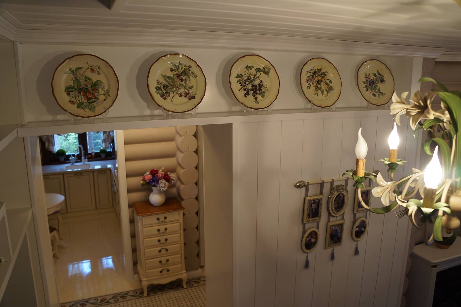 Нouse in a pine forest